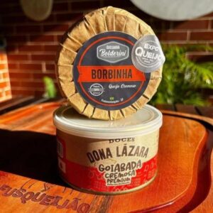 Kit Romeu e Julieta (1kg Queijo Borbinha  + 1Kg de Goiabada da Roça)